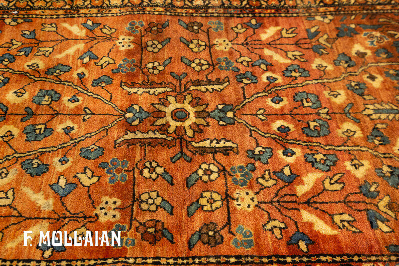 Antique Persian Saruk Farahan Rug n°:17160796